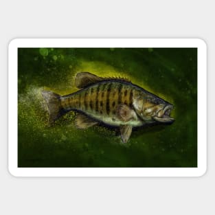 The Smallmouth Bass Sticker